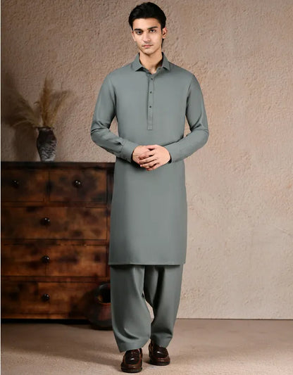 Green Blended Shalwar- Summer Collection | Best Quality Wash n Wear