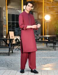 Red Kurta Shalwar- Summer Collection | Best Quality Wash n Wear